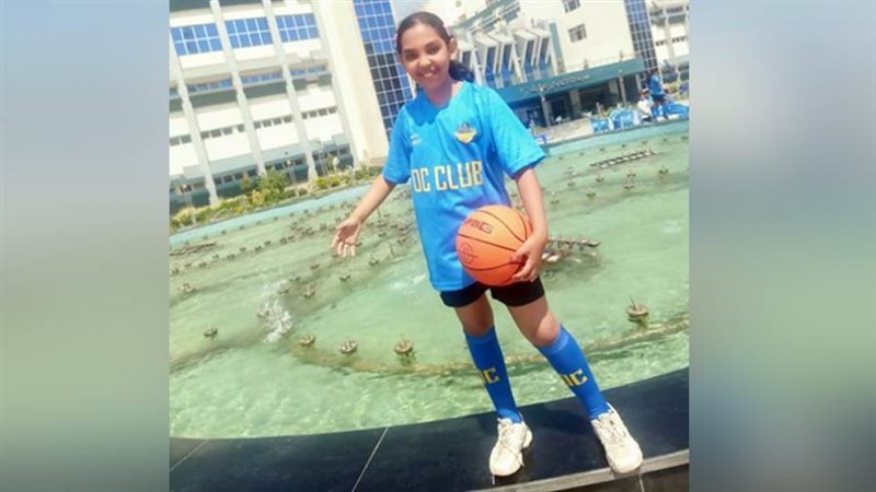 جنى محسن لاعبة فريق