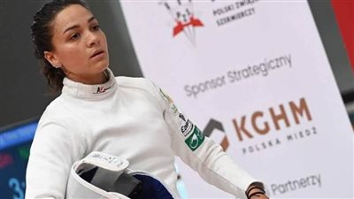 ناردين إيهاب تحرز المركز الـ14 بكأس العالم لسلاح سيف المبارزة ببولندا