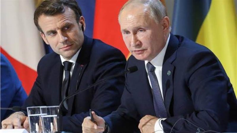 بوتين وماكرون