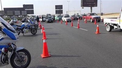 خدمات مرورية مكثفة لاستكمال أعمال مشروع المونوريل بشارع أحمد الزمر بمدينة نصر