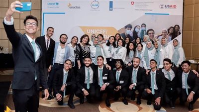 فريق إيناكتس بجامعة القاهرة يفوز بجائزة يونيسيف للابتكار الجماعي