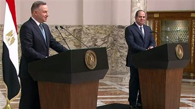 الرئيس السيسي يعرب عن اهتمام مصر بتطوير التعاون مع بولندا في إطار 