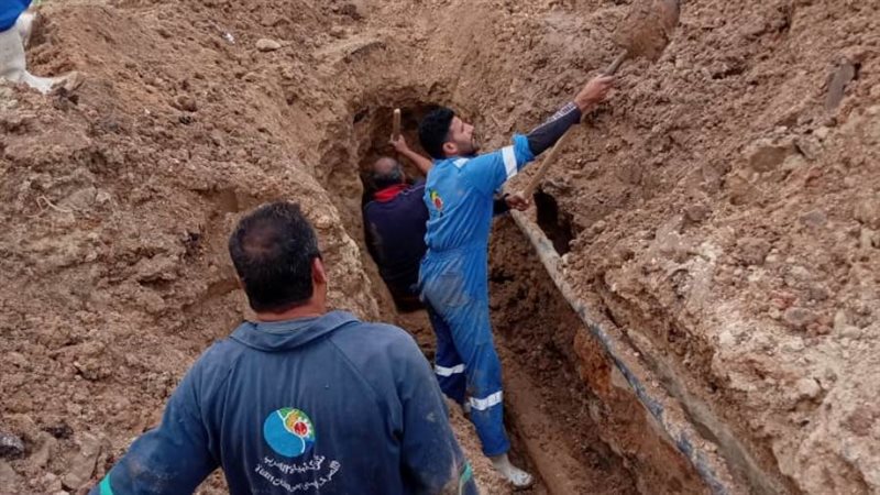 انقطاع المياه عن