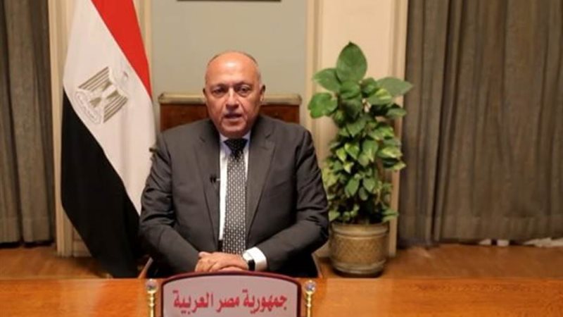 وزير الخارجية سامح