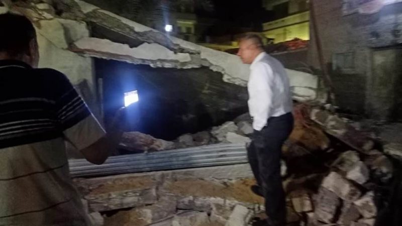 انهيار المبنى