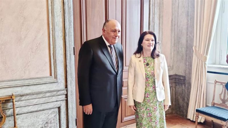 سامح شكري ووزيرة