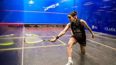 نور الطيب تتأهل لنصف نهائي بطولة الجونة الدولية للإسكواش