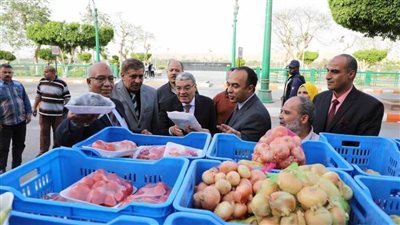 ضبط 27 مخالفة تموينية متنوعة خلال حملات رقابية بمطاي شمال المنيا