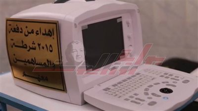 ضباط شرطة الدفعة 2015 يهدون أجهزة طبية لمستشفى المنيا العام بـ146 ألف جنيه.. (صور)