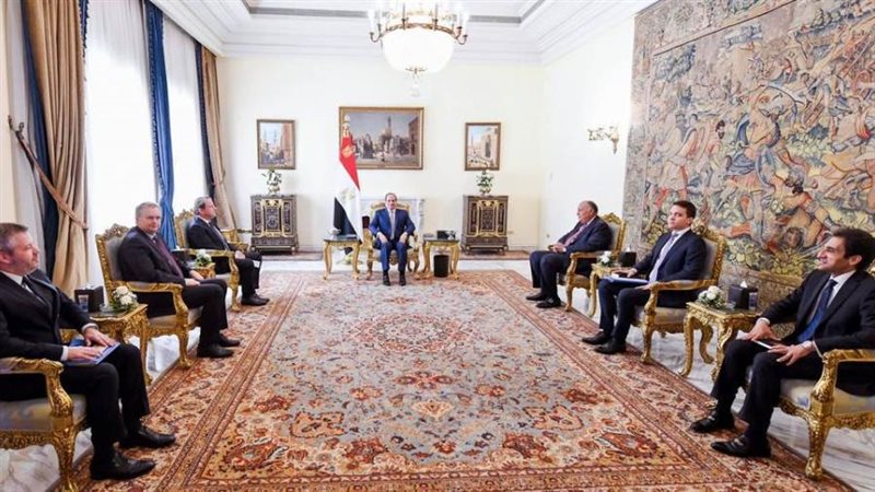 الرئيس السيسى خلال