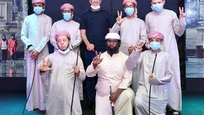 أشرف عبد الباقي في ضيافة مركز راشد لأصحاب الهمم في دبي