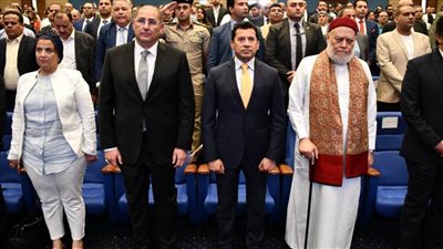 وزير الشباب يشهد مؤتمر الإعلان عن إقامة معرض سبورتس إكسبو 2023