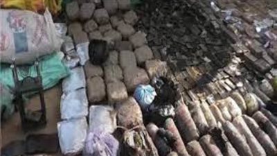 ضبط كميات من المخدرات قيمتها 4.4 مليون جنيه بالإسماعيلية