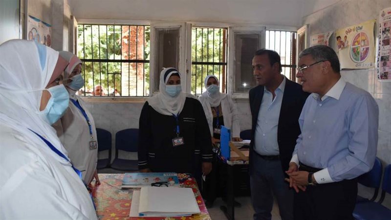 محافظ المنيا يتفقد