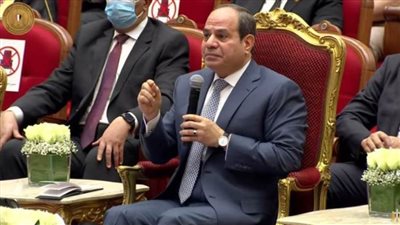 الرئيس السيسي: الأمن والاستقرار أول خطوة في بناء التنمية الحقيقية