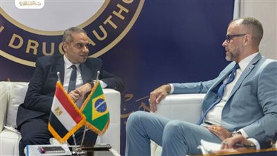 رئيس هيئة الدواء يلتقي الرئيس التنفيذي للوكالة الوطنية للرقابة الصحية البرازيلية