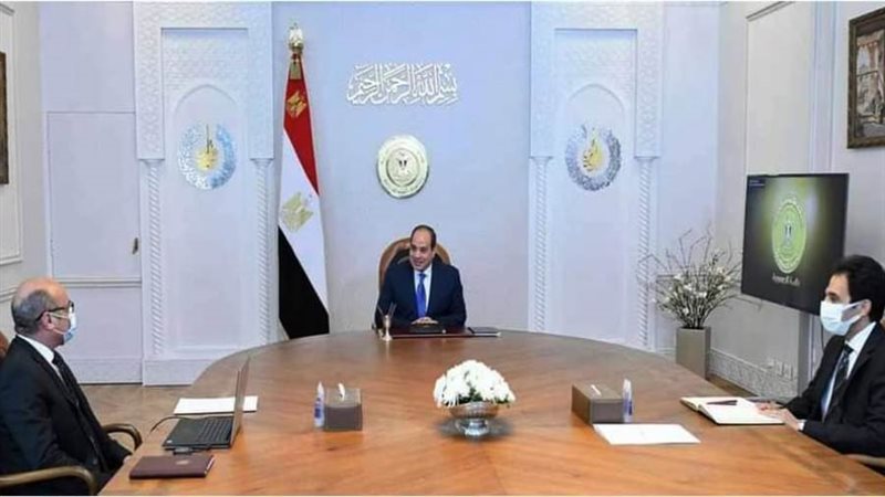 الرئيس السيسي خلال