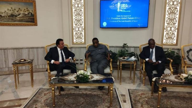 وزيرا الصحة المصري