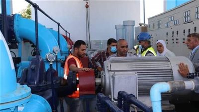 محطتا مياه الشرب ببني شبل والطحاوية تجتازان اختبارات الإدارة الفنية المستدامة