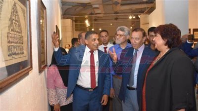 وزيرة الثقافة تفتتح الدورة السابعة من ملتقى الخط العربي