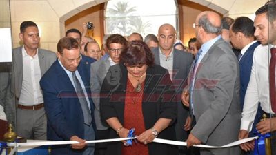 وزيرة الثقافة تفتتح الدورة الـ7 لملتقي القاهرة الدولى لفنون الخط العربي