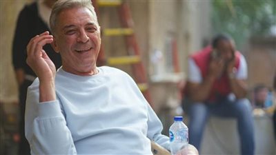 محمود حميدة يروج لفيلمه الجديد 