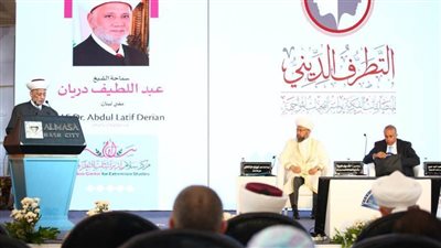 مفتي لبنان: التطرف يدور حول فكرة مركزية واحدة هي احتكار الرأي