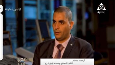 الزميل محمد هاشم ضيف ببرنامج فيديو تيب بالتلفزيون المصري