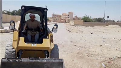 رئيس مركز ومدينة الحسنة يتابع قطاع النظافة والتجميل ورفع 8 أطنان من المخلفات  