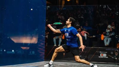 طارق مؤمن يتأهل لربع نهائي بطولة نيكر موريشيوس للإسكواش