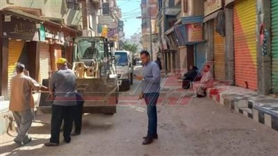 هيكل: يقود حملة مكبرة لإزالة الإشغالات بشوارع سيدي سالم