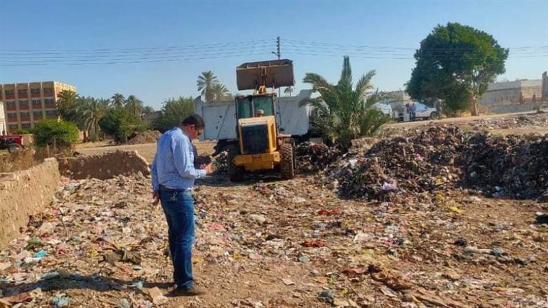 نقل مقلب قمامة بمطاي