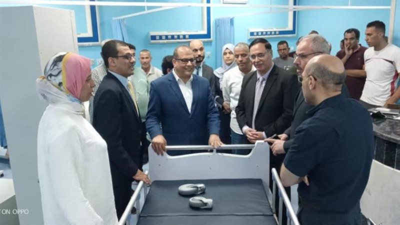 افتتاح أقسام المستشفى