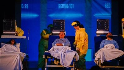«101عزل» تجمع ظواهر وتضحيات المجتمع أثناء جائحة كورونا بمسرح متروبول