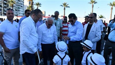 وزير الشباب والرياضة يشهد احتفالات محافظة بورسعيد بأعياد ٣٠ يونيه بساحة مصر