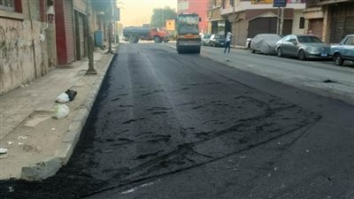 محافظ أسيوط يعلن الانتهاء من رصف شارعي يسري راغب والتحرير بحي غرب