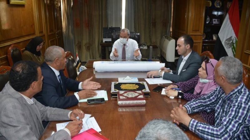 جانب من متابعة التوريد