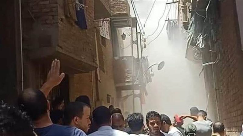 من موقع الحريق