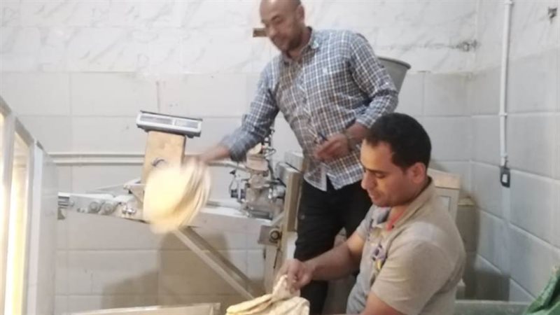 جانب من الحملة التموينية