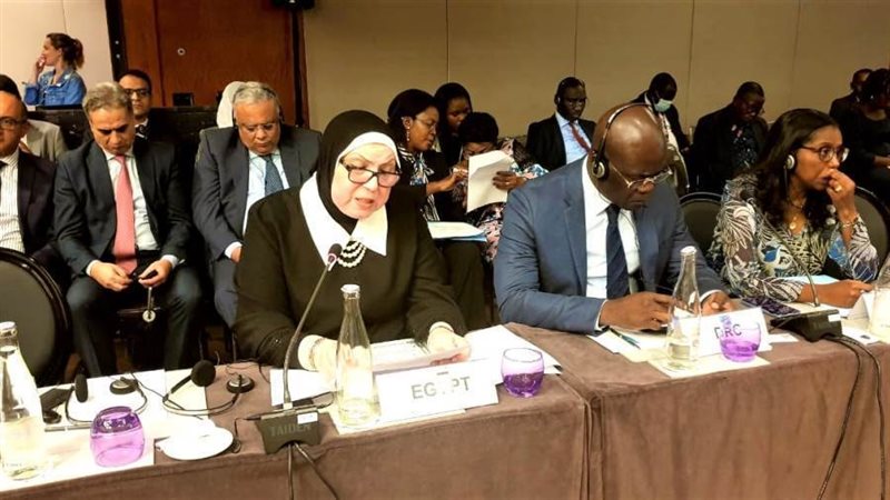 وزيرة التجارة تشارك