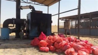 فحص ٨ شكاوى بيئية وحرق ١٨٠ طن مخلفات طبية بالمحارق المعتمدة بالبحيرة