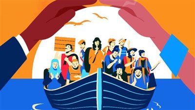 انطلاق برنامج تعزيز المواطنة والمشاركة ومكافحة الهجرة غير الشرعية من مكتبة الإسكندرية