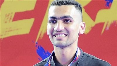 محمود بدوي يحرز ذهبية فوق 84 كجم في بطولة سرياس A للكاراتيه