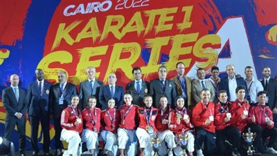 وزير الرياضة يهنئ منتخب مصر بالفوز بـ١٦ ميدالية في منافسات الدوري العالمي للكاراتيه 