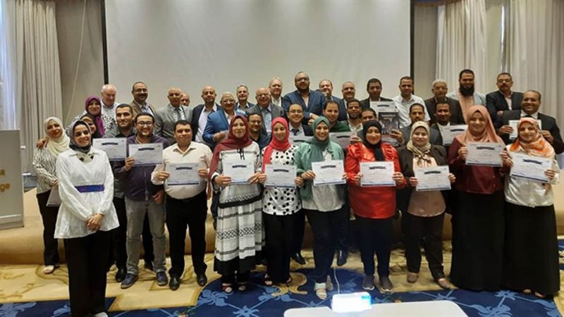 تكريم العاملين بمياه