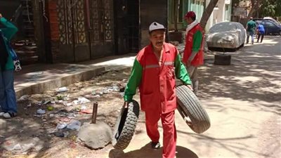 حملات مكثفة بأحياء القاهرة لإزالة الإشغالات