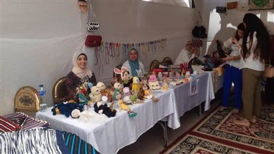 وحدة أيادي مصر بالمنيا تشارك في معرض للحرف اليدوية والتراثية بالشرقية