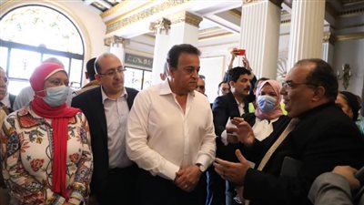 وزير الصحة يتفقد تطوير المركز الإفريقي لصحة المرأة بالإسكندرية بتكلفة 100 مليون جنيه