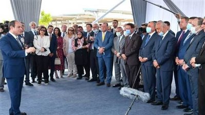 رسائل الرئيس السيسي خلال افتتاح مجمع الإنتاج الحيواني والألبان بالسادات