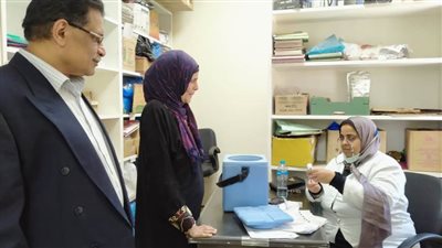 تموين غرب الإسكندرية يستضيف قافلة طبية لتطعيم المواطنين ضد كورونا